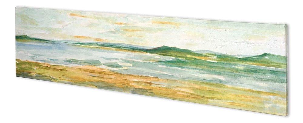 Mercana - Panoramic Seascape I by Ethan Harper a Hand Embellished Textured Canvas - 100866-L view 1