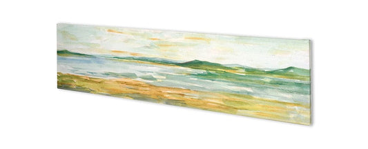 Mercana - Panoramic Seascape I by Ethan Harper a Hand Embellished Textured Canvas - 100866-S view 1