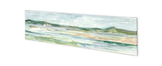 Mercana - Panoramic Seascape II by Ethan Harper a Hand Embellished Textured Canvas - 100867-S view 1