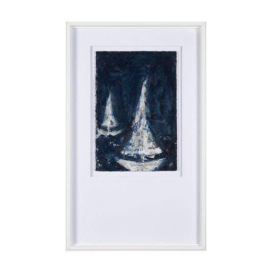 Mercana - Paper Boats I by Studio M a Framed Art Print Matted under Glass - 15135 view 1