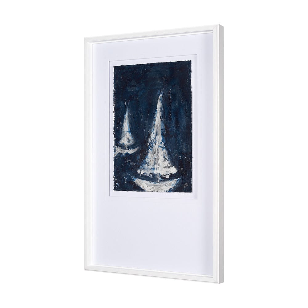Mercana - Paper Boats I by Studio M a Framed Art Print Matted under Glass - 15135 view 2