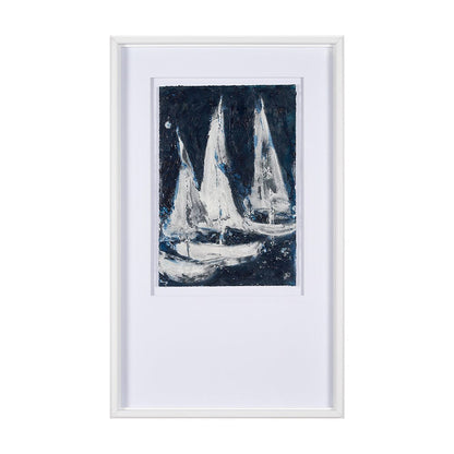 Mercana - Paper Boats II by Studio M a Framed Art Print Matted under Glass - 15136 view 1