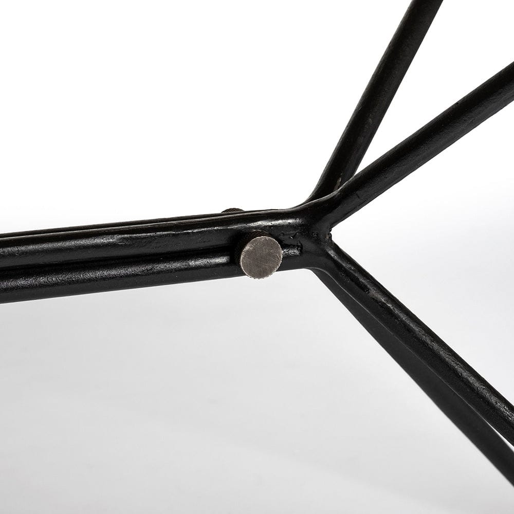 Mercana - Papillion II 80x40 Rectangular Blonde Live Edge Sold Wood Top Black Metal Base Dining Table - 68752-AB_CLOSEOUT view 11