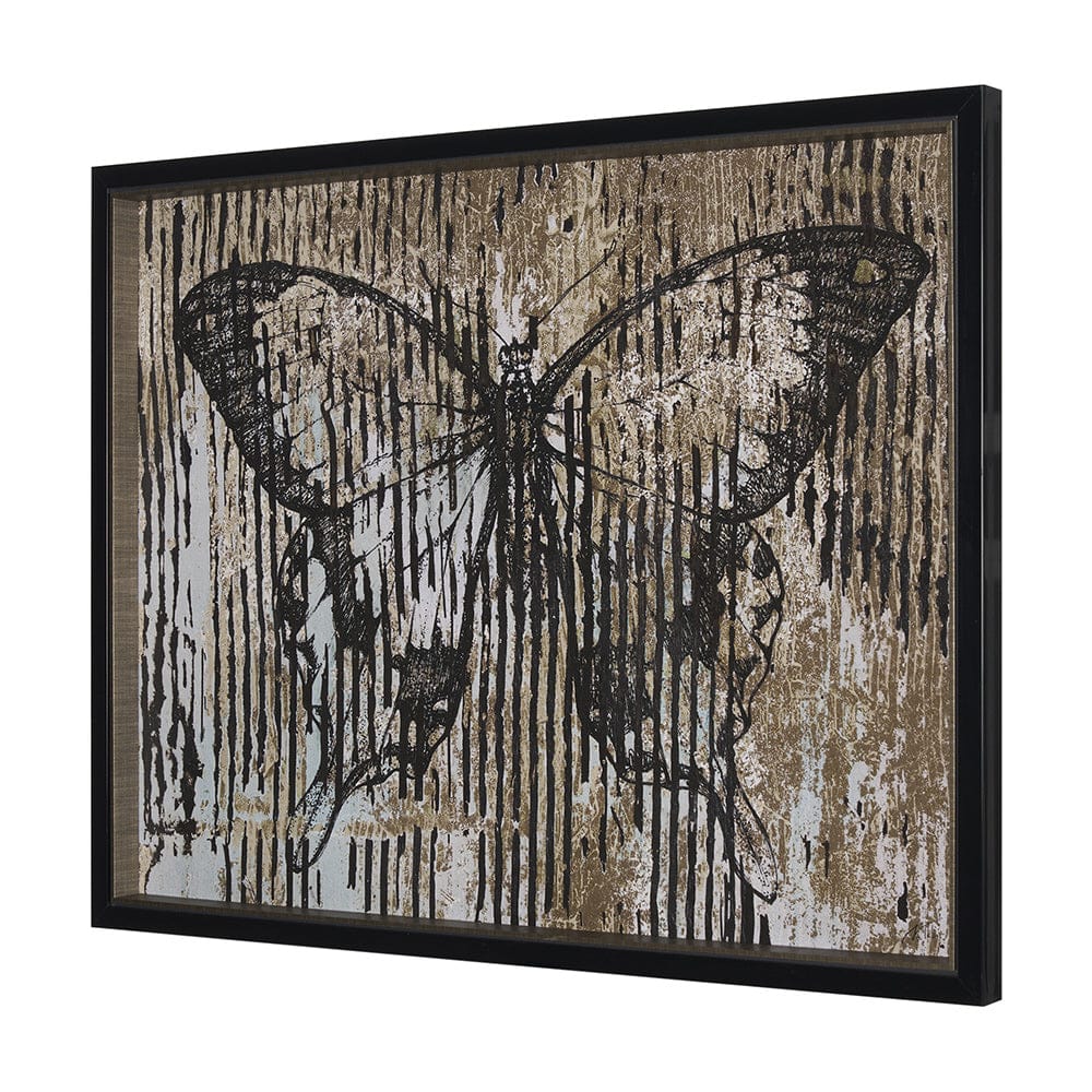Mercana - Papillon I by Mercana Studio a Hand Embellished Framed Art Print - 15523 view 2