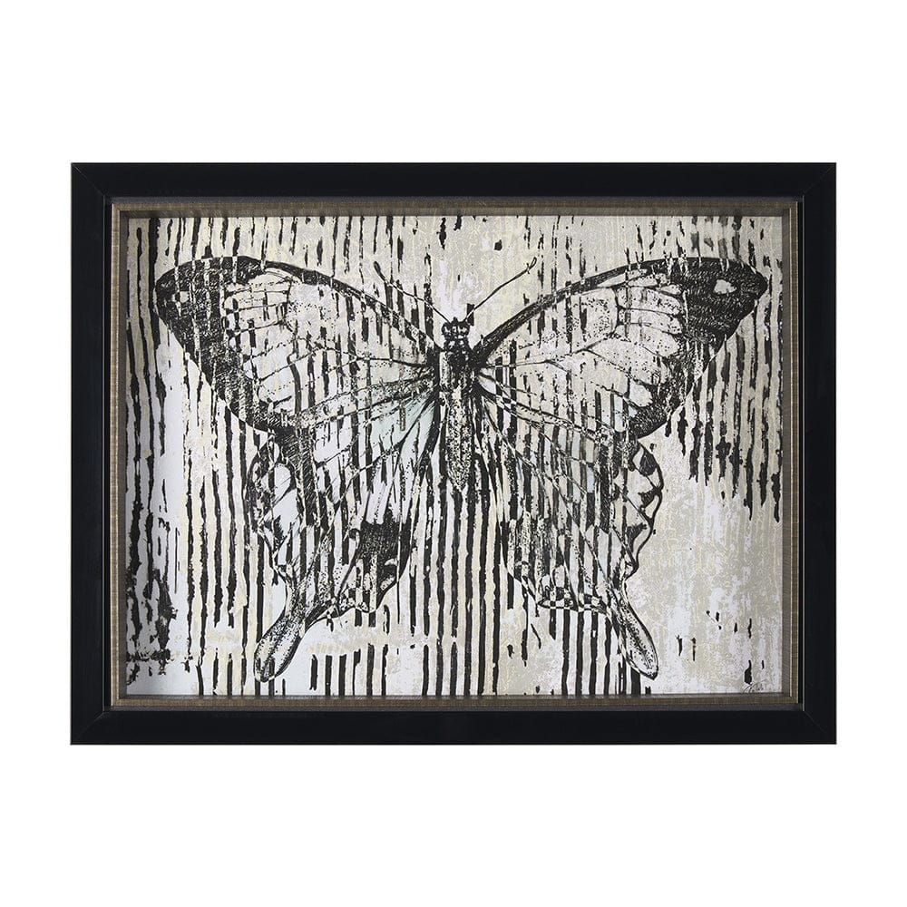 Mercana - Papillon II by Mercana Studio a Hand Embellished Framed Art Print - 15524 view 1