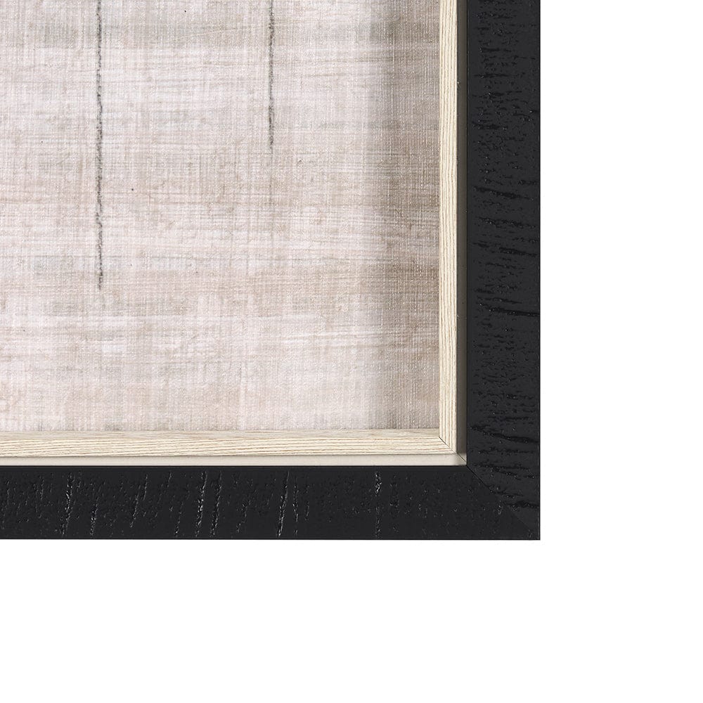 Mercana - Papyrus Foliage II by Mercana Studio a Hand Embellished Textured Framed Art Print - 15182 view 3