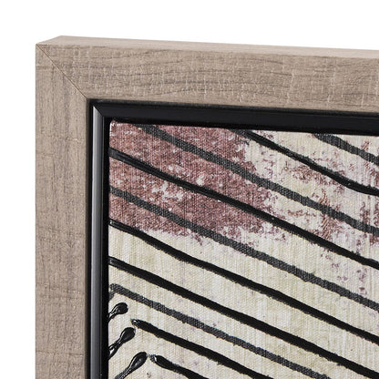 Mercana - Papyrus Texture I by Mercana Studio a Hand Embellished Textured Framed Canvas - 102613-FL view 4