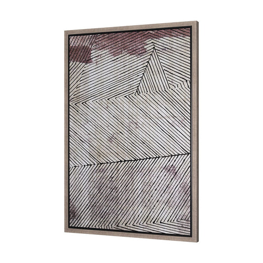Mercana - Papyrus Texture II by Mercana Studio a Hand Embellished Textured Framed Canvas - 102614-FL view 2