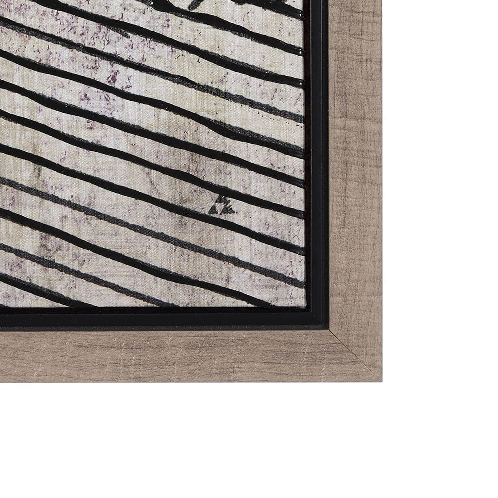 Mercana - Papyrus Texture III by Mercana Studio a Hand Embellished Textured Framed Canvas - 102615-FL view 3