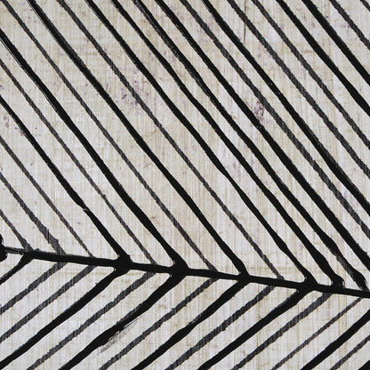 Mercana - Papyrus Texture III by Mercana Studio a Hand Embellished Textured Framed Canvas - 102615-FL view 7