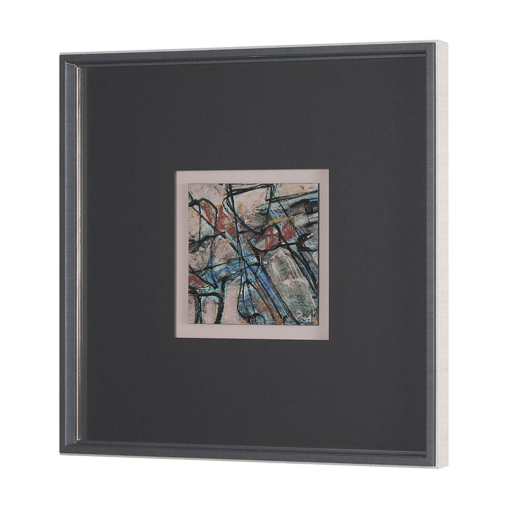 Mercana - Passtime I by Mercana Studio a Hand Embelished Textured Framed Art Print Matted under Glass - 15420 view 2