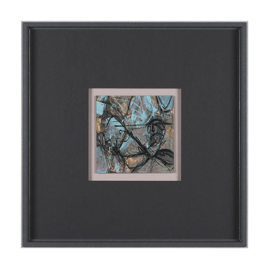 Mercana - Passtime IV by Mercana Studio a Hand Embelished Textured Framed Art Print Matted under Glass - 15423 view 1