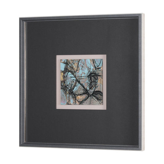 Mercana - Passtime IV by Mercana Studio a Hand Embelished Textured Framed Art Print Matted under Glass - 15423 view 2