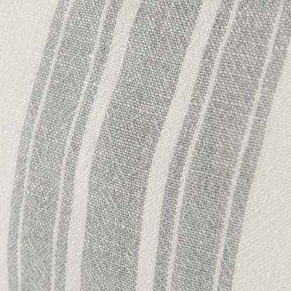 Mercana - Patrice 22 x 22 Cream With Gray Stripes Decorative Pillow Cover - 68871 view 7
