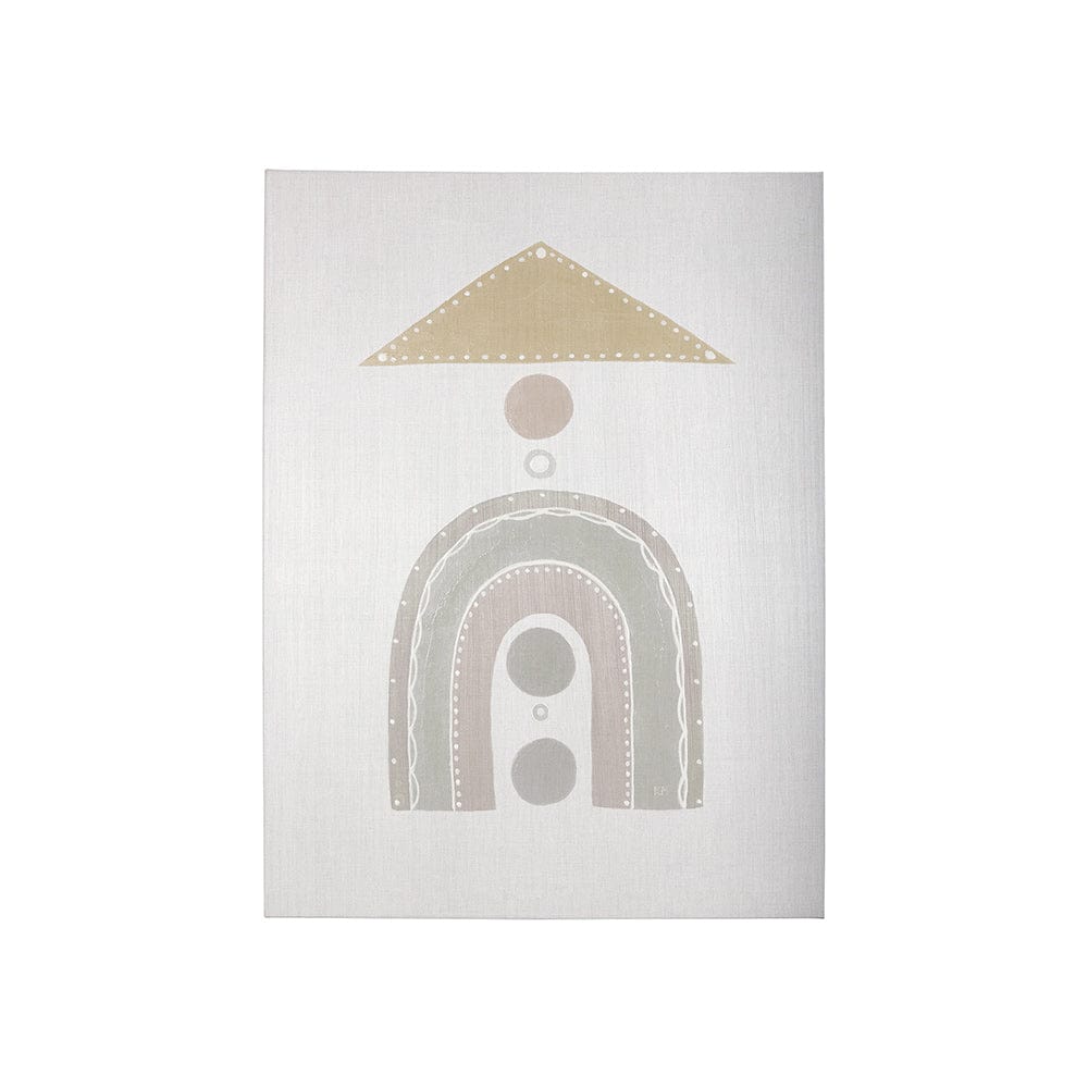 Mercana - Pavilion Neutral I by Mercana Studio a Hand Embellished Textured Canvas - 102415-S view 1
