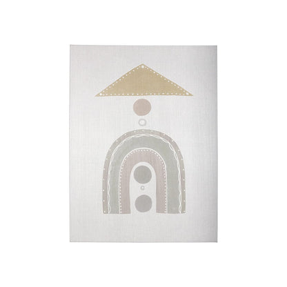Mercana - Pavilion Neutral I by Mercana Studio a Hand Embellished Textured Canvas - 102415-S view 1