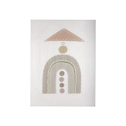 Mercana - Pavilion Neutral I by Mercana Studio a Hand Embellished Textured Canvas - 102416-S view 1
