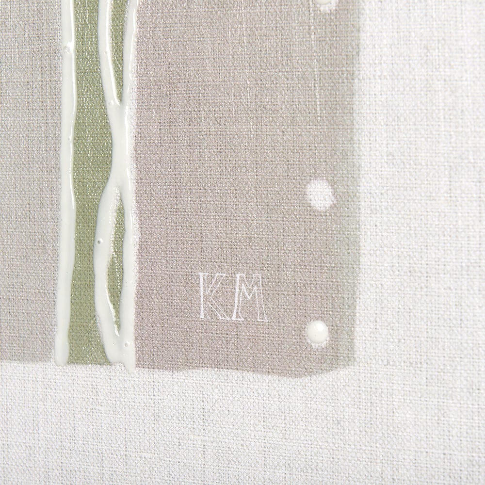 Mercana - Pavilion Neutral I by Mercana Studio a Hand Embellished Textured Canvas - 102416-S view 6