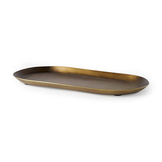 Mercana - Payson 18.0L x 8.5W x 0.8H Aluminum Candle Tray - 69850 view 1