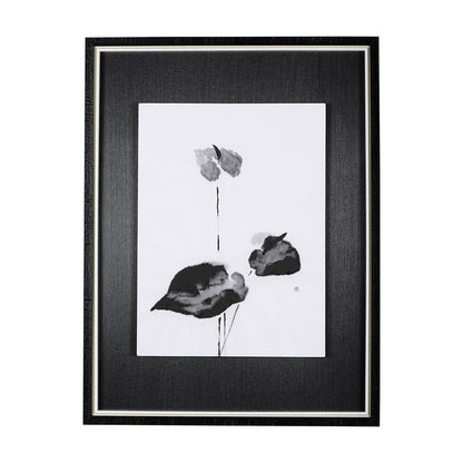 Mercana - Peace Lily I by Mercana Studio a Hand Embellished Textured Framed Art Print - 14901 view 1