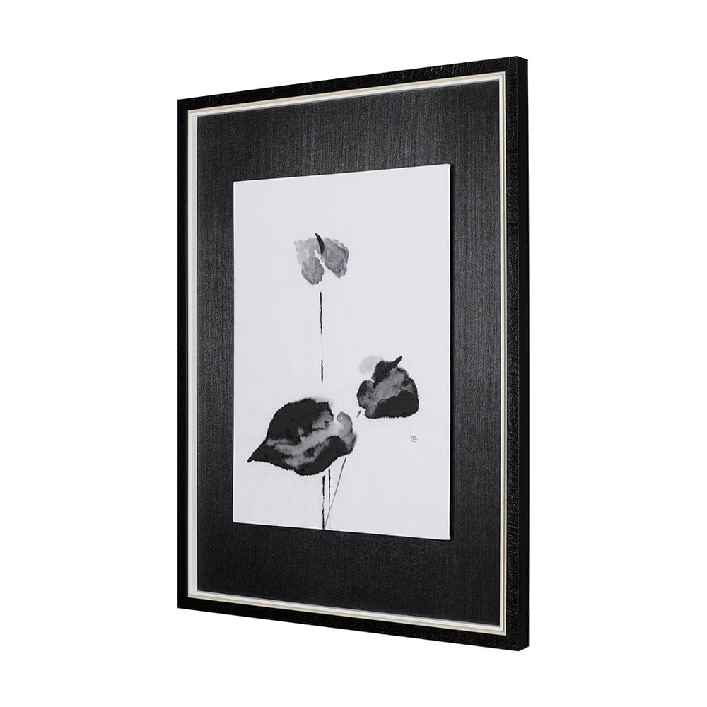 Mercana - Peace Lily I by Mercana Studio a Hand Embellished Textured Framed Art Print - 14901 view 2
