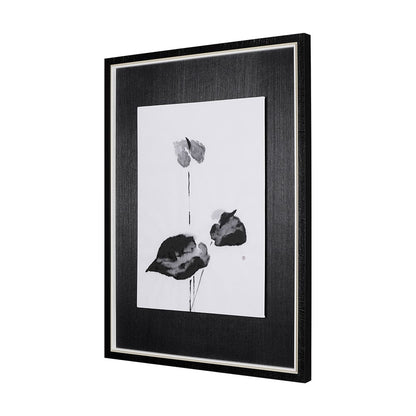 Mercana - Peace Lily I by Mercana Studio a Hand Embellished Textured Framed Art Print - 14901 view 2