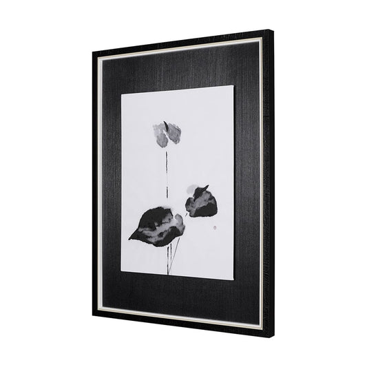 Mercana - Peace Lily I by Mercana Studio a Hand Embellished Textured Framed Art Print - 14901 view 2