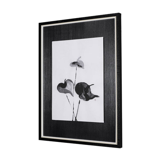 Mercana - Peace Lily II by Mercana Studio a Hand Embellished Textured Framed Art Print - 14902 view 2