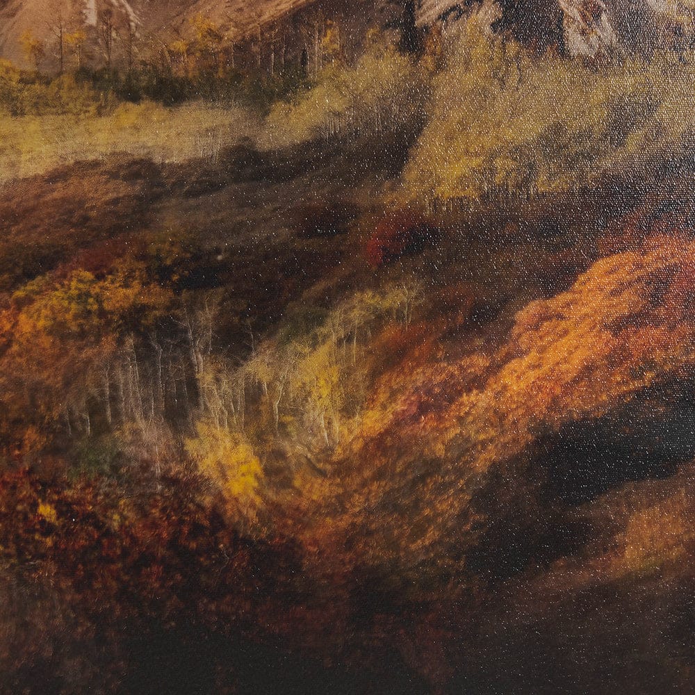 Mercana - Peak Pursuit by Bobbie Goodrich a Hand Embellished Framed Art Print Matted under Glass - 15570 view 6