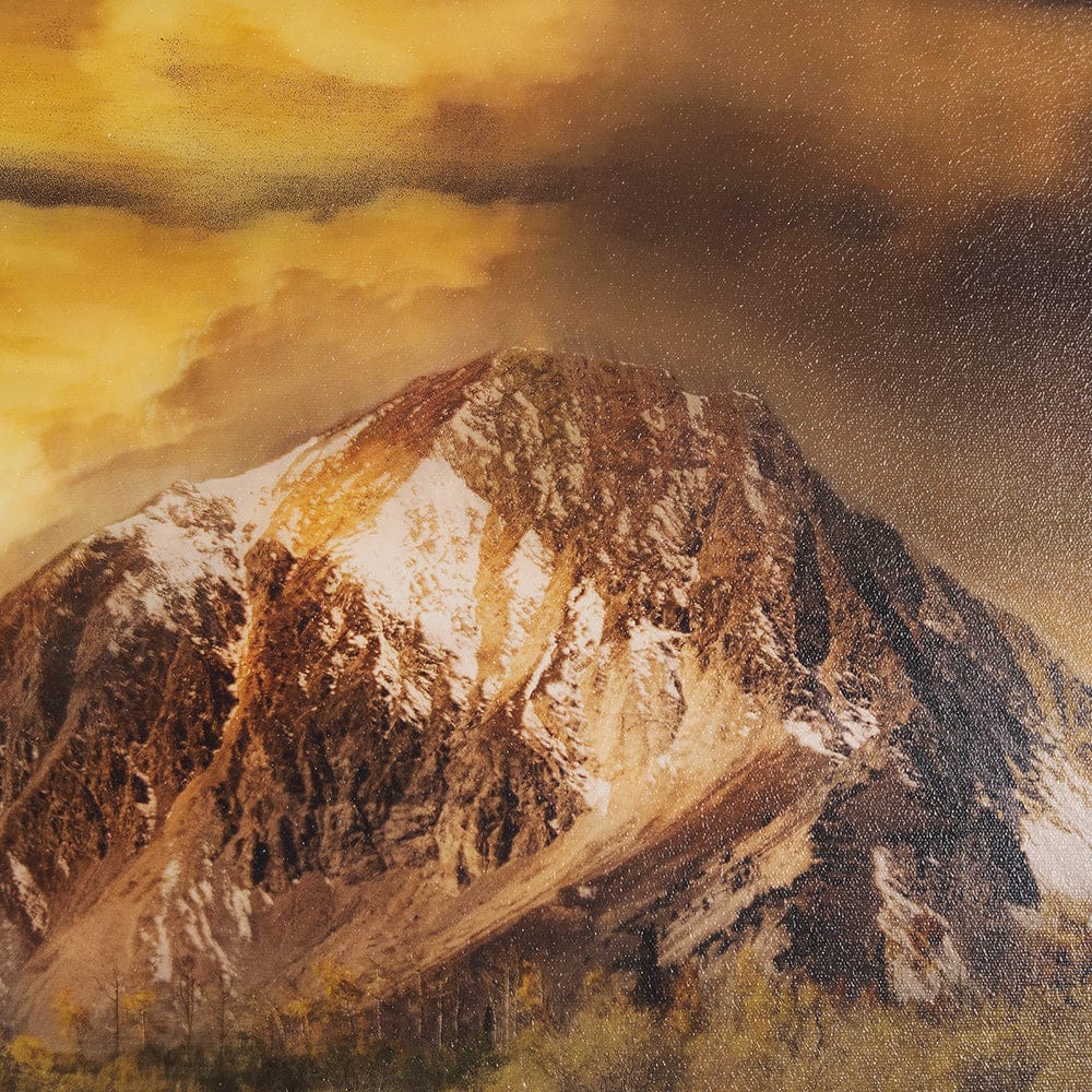 Mercana - Peak Pursuit by Bobbie Goodrich a Hand Embellished Framed Art Print Matted under Glass - 15570 view 7