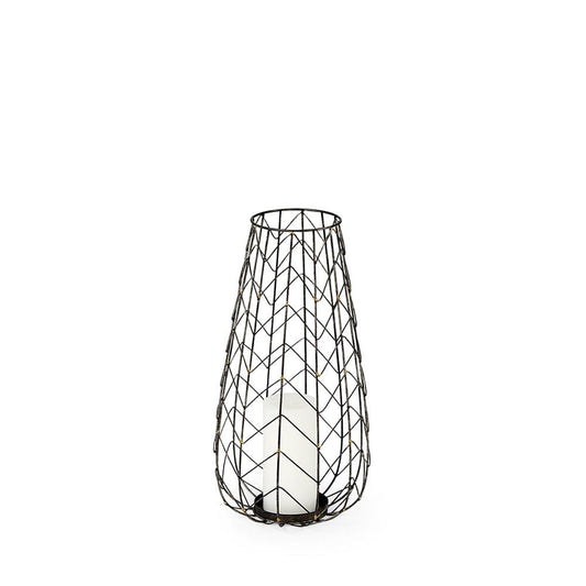 Mercana - Petiole I Small Gold Toned Metal Table Candle Holder - 68027 view 1