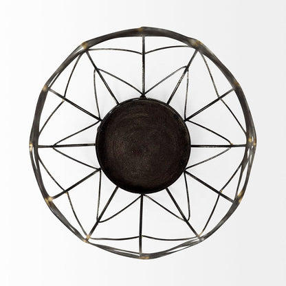 Mercana - Petiole I Small Gold Toned Metal Table Candle Holder - 68027 view 7