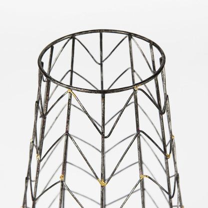 Mercana - Petiole I Small Gold Toned Metal Table Candle Holder - 68027 view 8