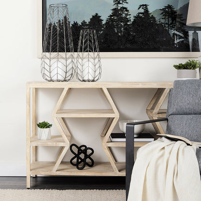 Mercana - Petiole II Large Gold Toned Metal Table Candle Holder - 68028 view 6