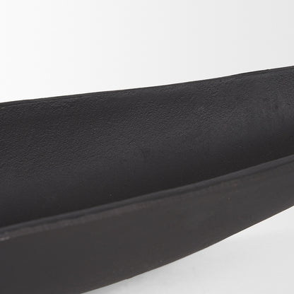 Mercana - Piero Small Matte Black Metal Decorative Bowl - 70657 view 7