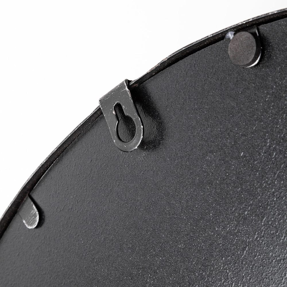 Mercana - Piers Black Metal Mirrored Round Trays (Set of 2) - 67237 view 8
