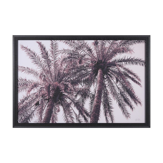 Mercana - Pink Palms Horizontal by Deborah Revell a Framed Art Print Matted under Glass - 15700 view 1
