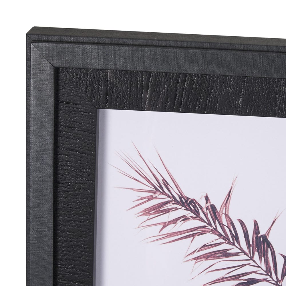 Mercana - Pink Palms Horizontal by Deborah Revell a Framed Art Print Matted under Glass - 15700 view 4