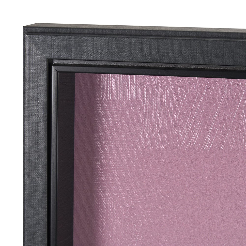 Mercana - Pink Palms I by Deborah Revell a Hand Embellished Framed Art Print - 15701 view 4