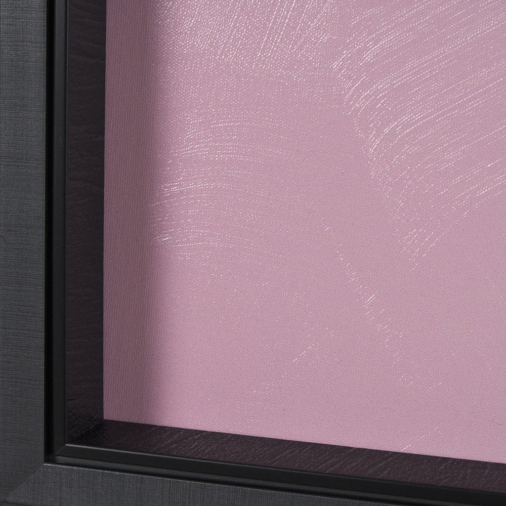 Mercana - Pink Palms I by Deborah Revell a Hand Embellished Framed Art Print - 15701 view 5