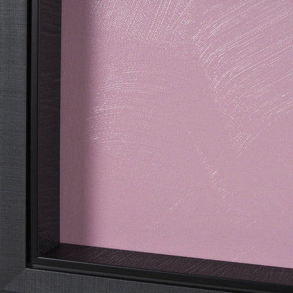 Mercana - Pink Palms I by Deborah Revell a Hand Embellished Framed Art Print - 15701 view 5