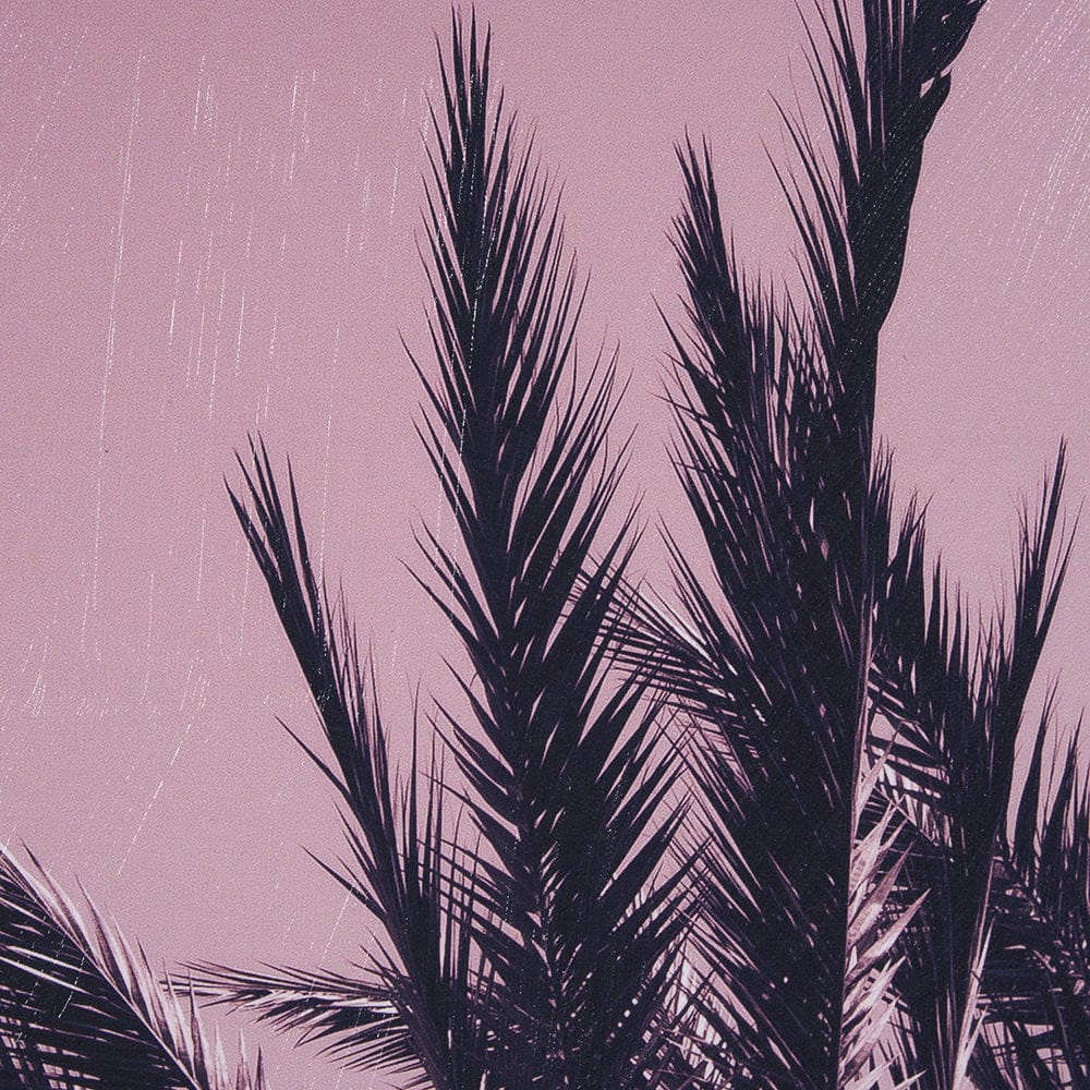 Mercana - Pink Palms I by Deborah Revell a Hand Embellished Framed Art Print - 15701 view 7