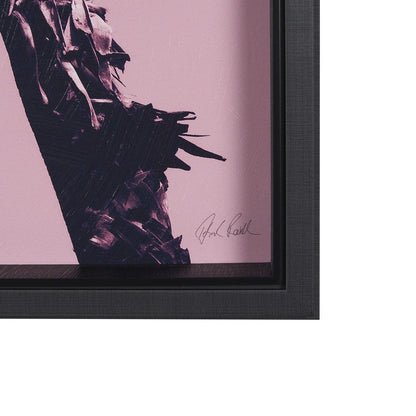 Mercana - Pink Palms II by Deborah Revell a Hand Embellished Framed Art Print - 15702 view 3
