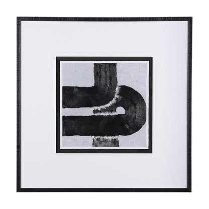 Mercana - Pipes I by Chase a Hand Embellished Textured Framed Art Print Matted under Glass - 14820 view 1