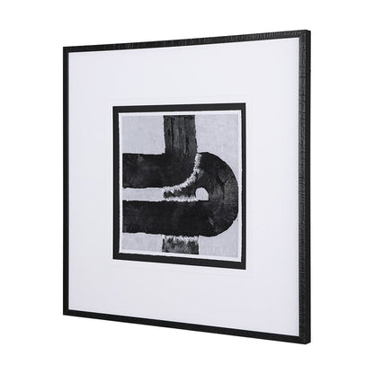 Mercana - Pipes I by Chase a Hand Embellished Textured Framed Art Print Matted under Glass - 14820 view 2