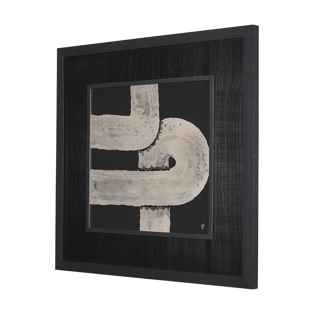 Mercana - Pipes I by Studio M a handmade Original Framed Artwork under Glass - 14612 view 2