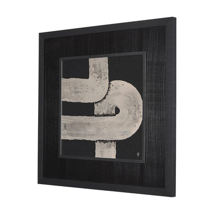 Mercana - Pipes I by Studio M a handmade Original Framed Artwork under Glass - 14612 view 2