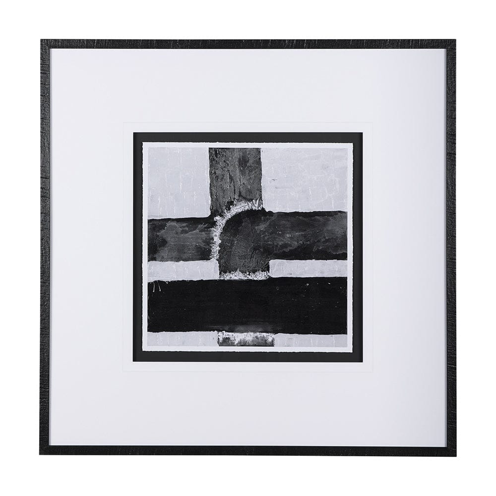 Mercana - Pipes II by Chase a Hand Embellished Textured Framed Art Print Matted under Glass - 14821 view 1