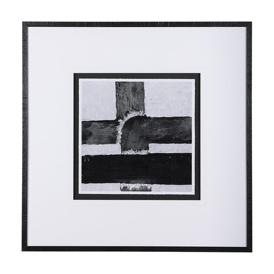 Mercana - Pipes II by Chase a Hand Embellished Textured Framed Art Print Matted under Glass - 14821 view 1