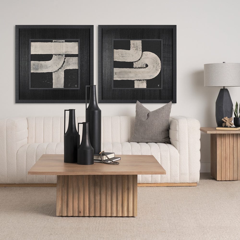 Mercana - Pipes II by Studio M a handmade Original Framed Artwork under Glass - 14613 view 8